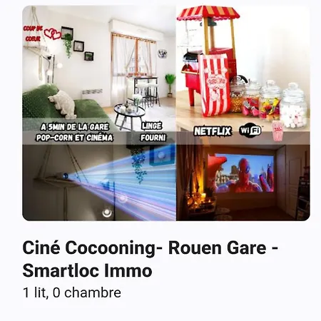 Appartement Le Petit Cine - Gare - Smartloc Immo